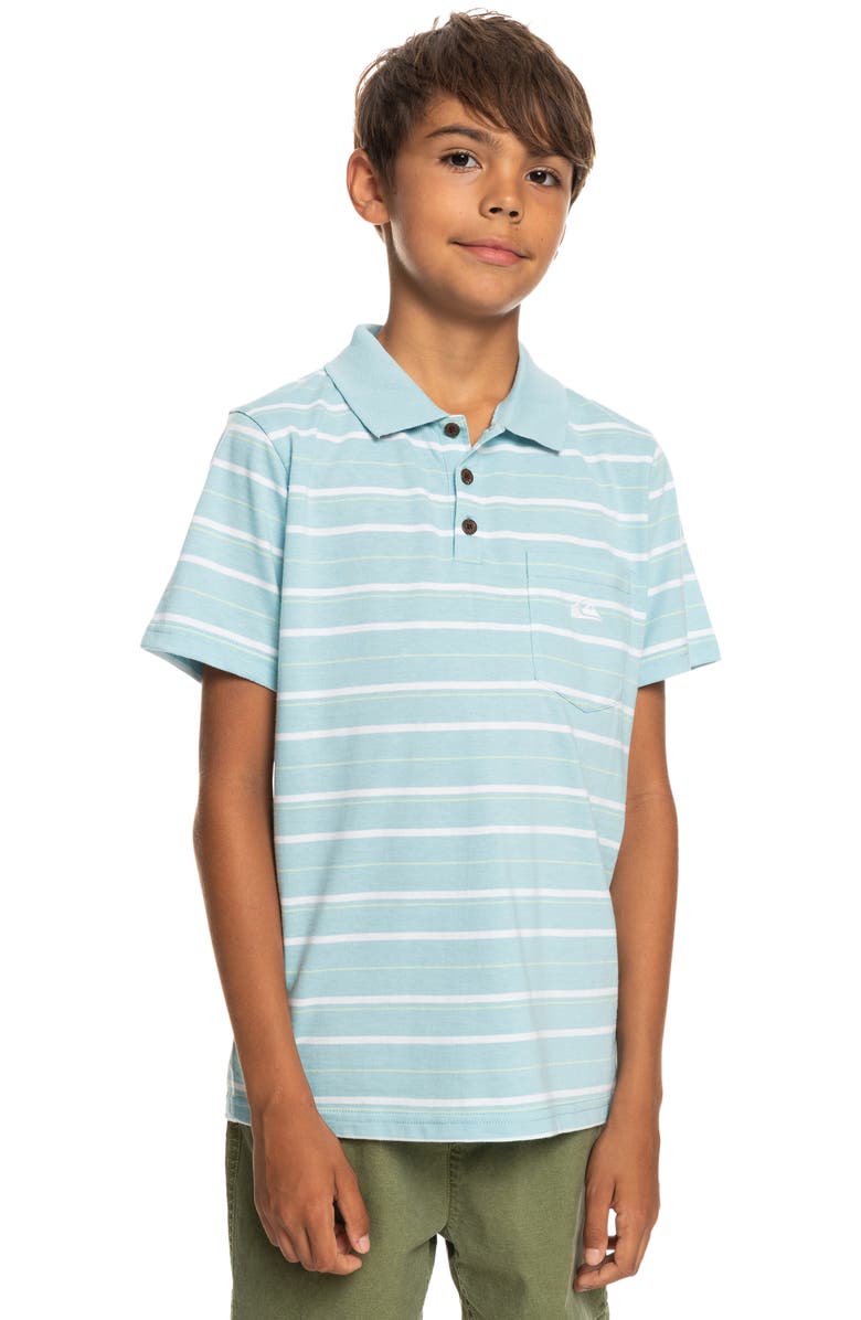 Quiksilver Kids' Stripe Polo, Alternate, color, 
