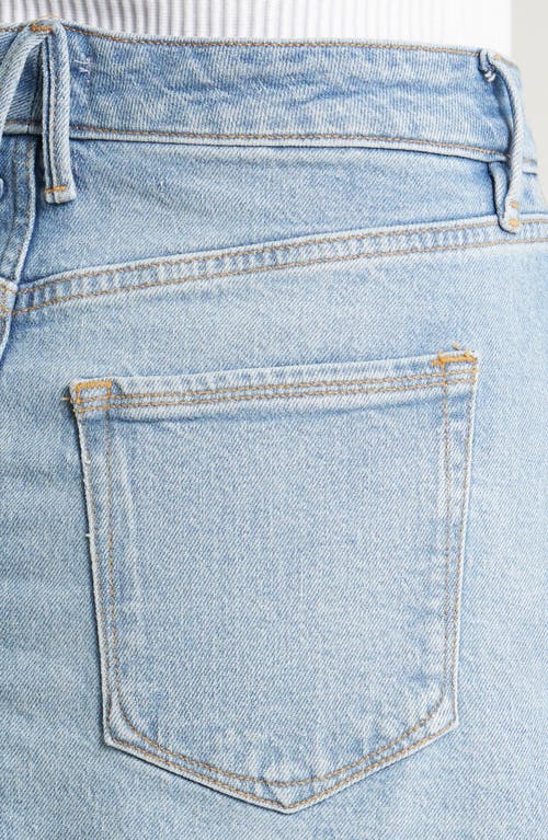 Good American Denim Miniskirt In Indigo597