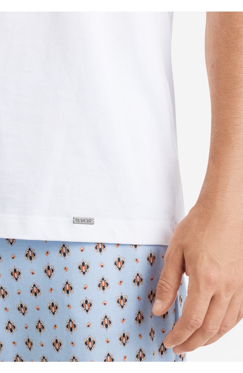 Hanro Living Shirts Cotton Henley T-Shirt, Alternate, color, 