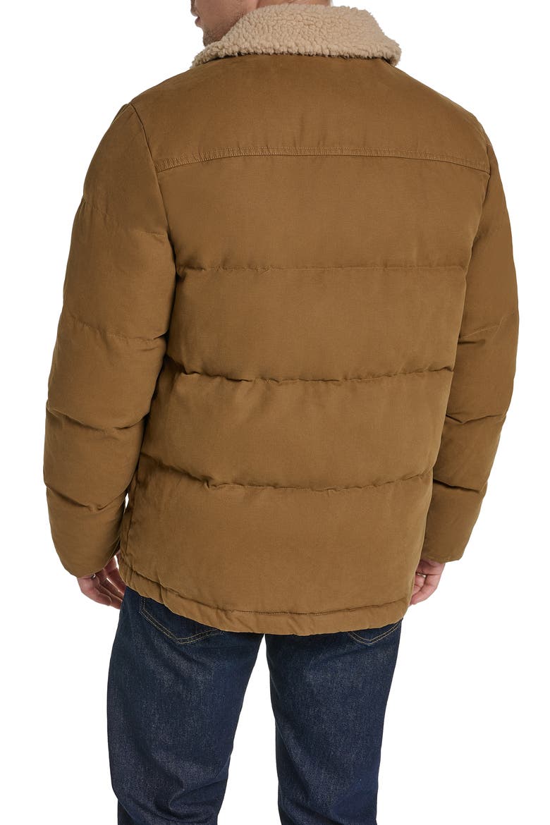 Quilted Chore Jacket, Alternate, color, BROWN