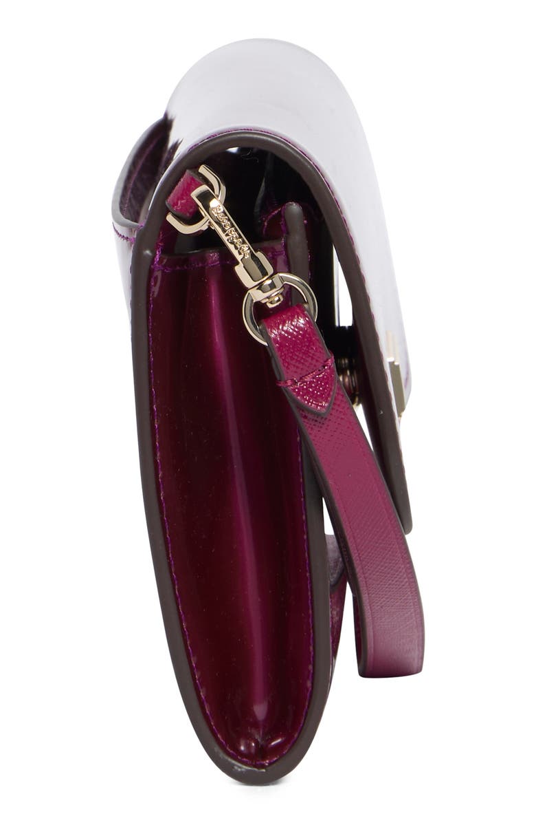 Kate Spade New York kenzie wristlet wallet, Alternate, color, Dark Raspberry