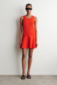 COS Flared Knitted Mini Dress