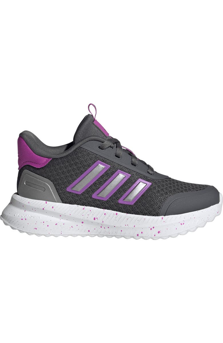 adidas x PLRPATH Kids' Running Shoe, Alternate, color, Grey / Purple Burst/ Iron Met.