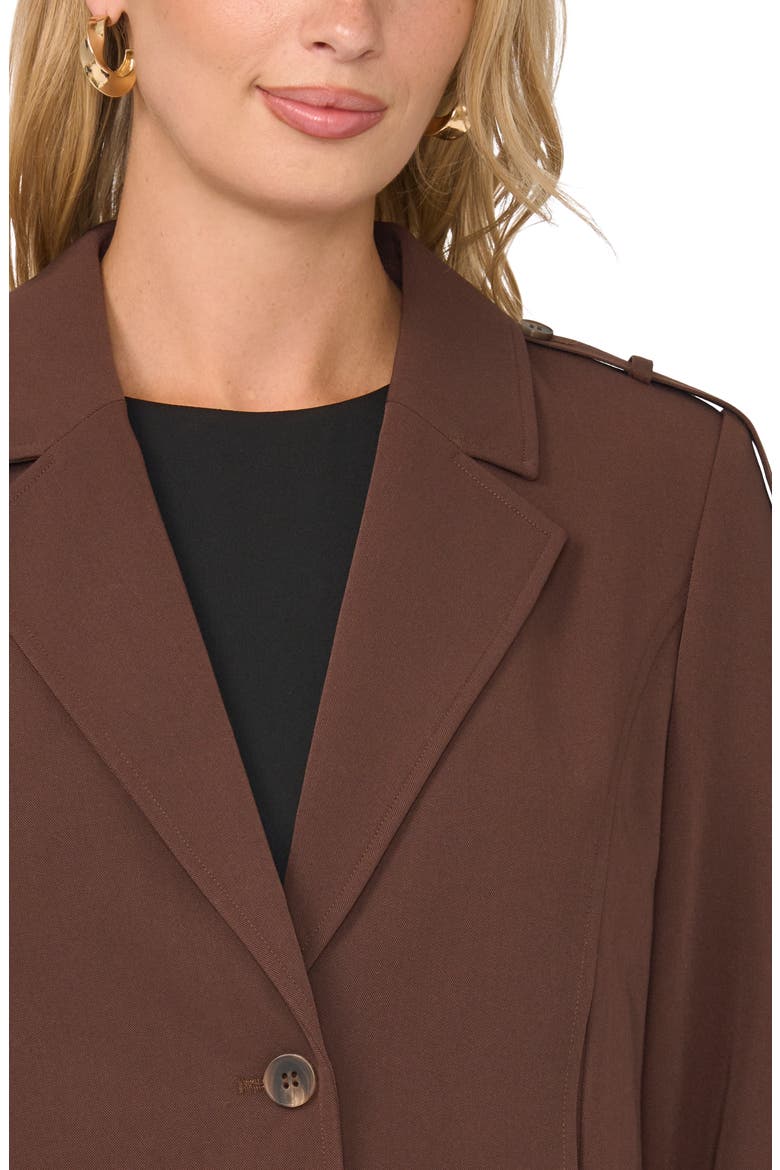 Tie Cuff Trench Jacket, Alternate, color, CAPPUCCINO
