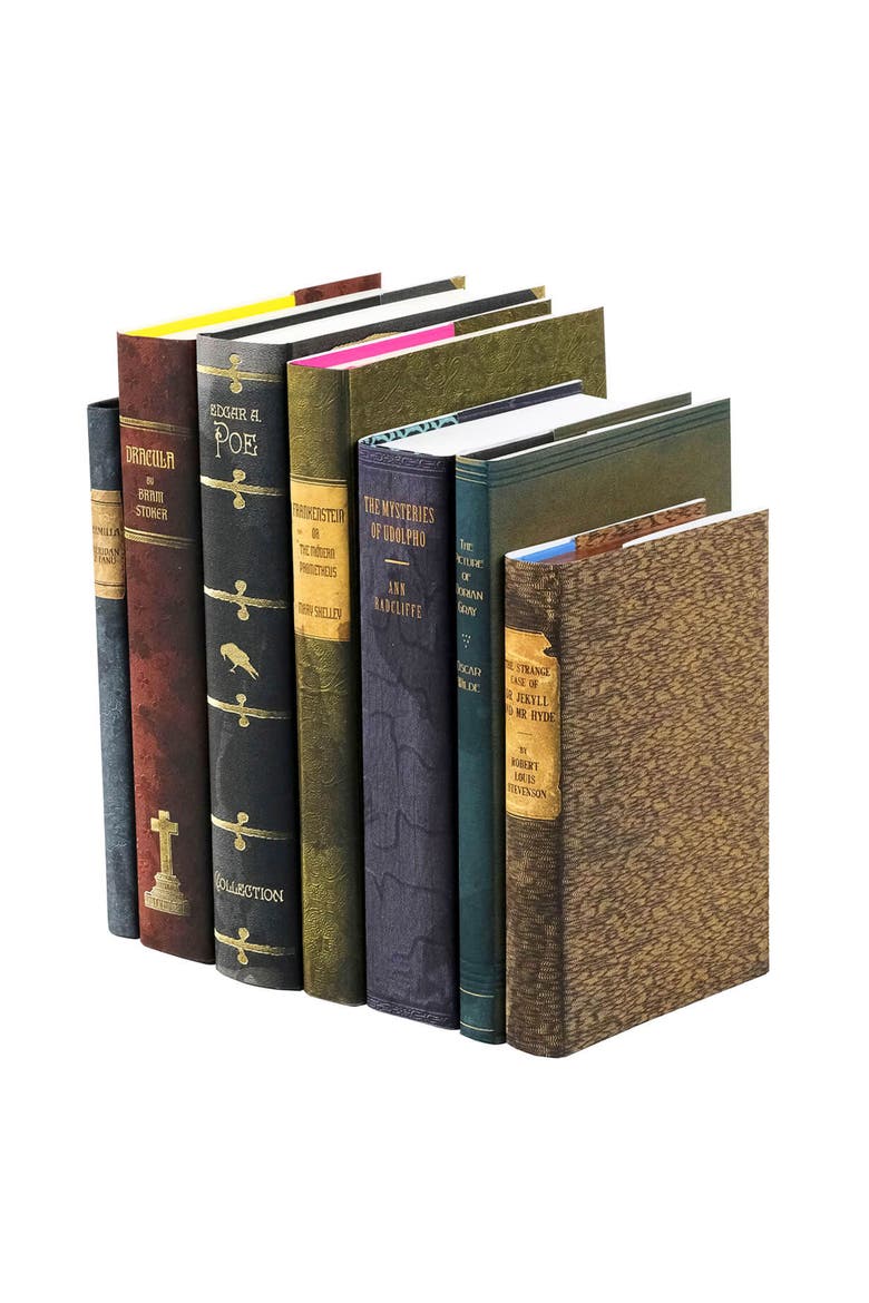Gothic Horror Classics Book Set, Alternate, color, Multi