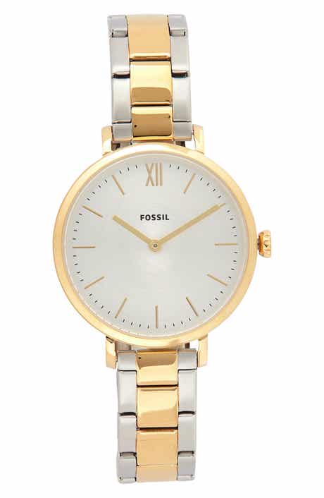 Fossil Carlie Two Tone Bracelet Watch