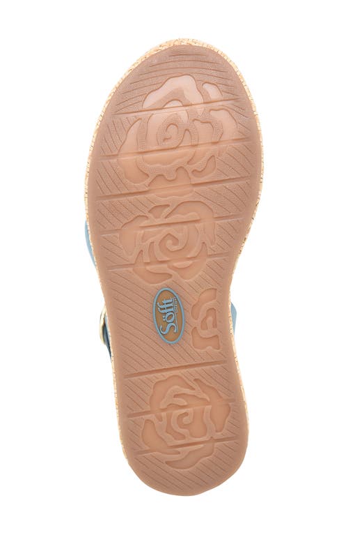 Söfft Farah Basketweave Platform Sandal