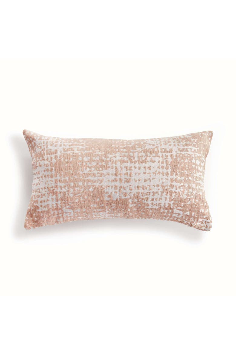 Hana Lumbar Indoor-Outdoor Pillow, Main, color, Pink
