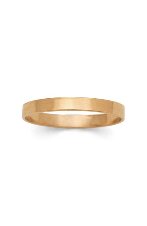Made By Mary Cleo Stacking Ring In Yellow