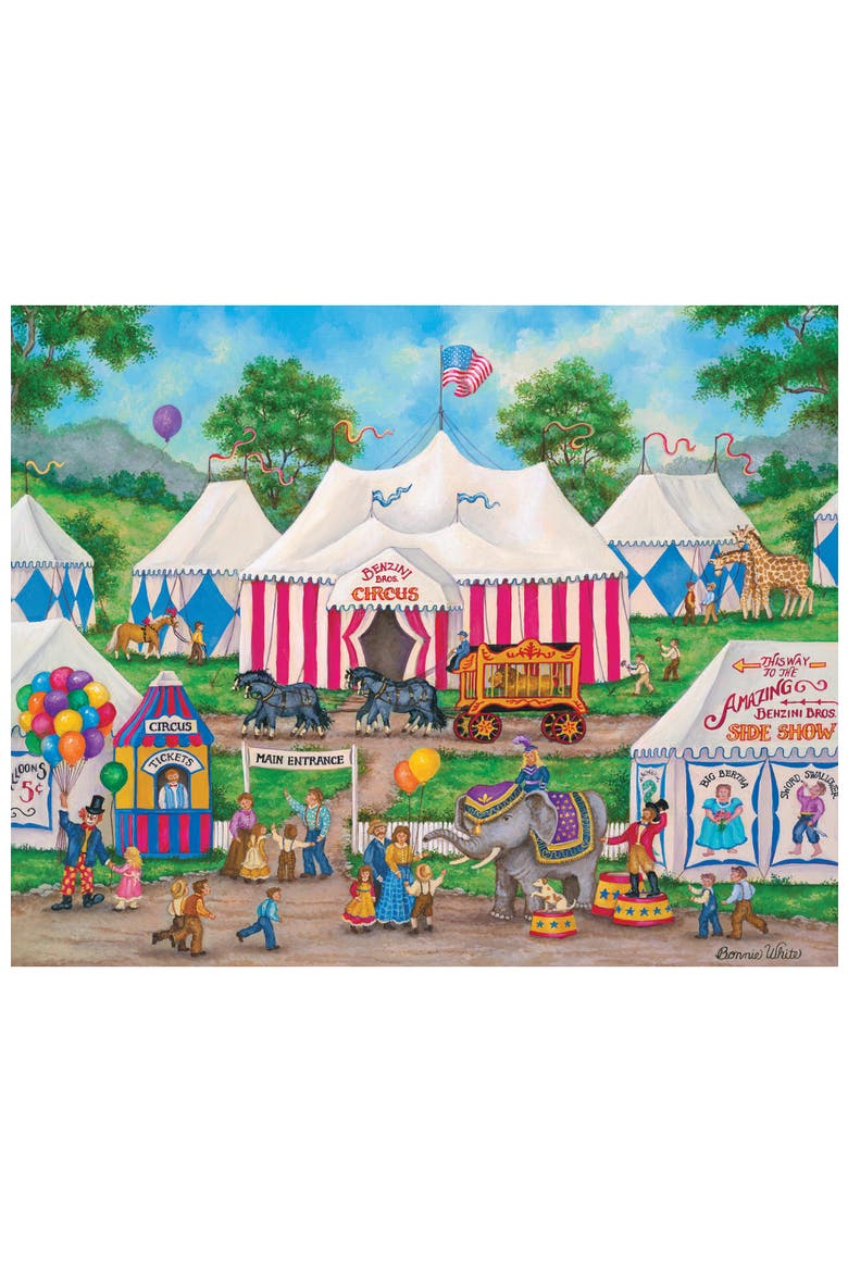 Folk Art Puzzle Collection 12 Pack, Alternate, color, Multicolor