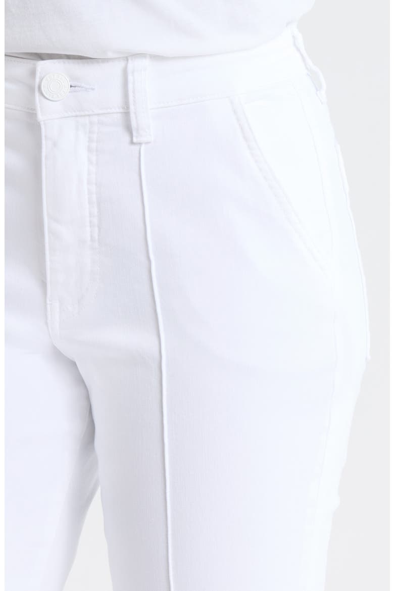 Stella High Waist Flare Pants, Alternate, color, OPTIC WHITE
