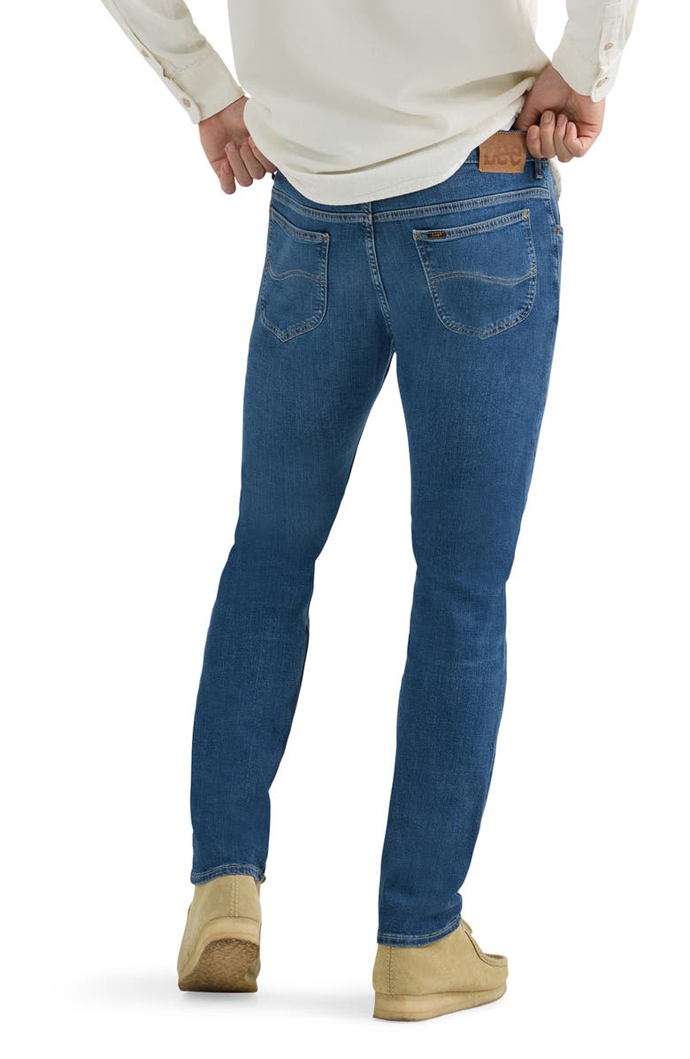 Lee Rider Stretch Slim Straight Leg Jeans, Alternate, color, East New York