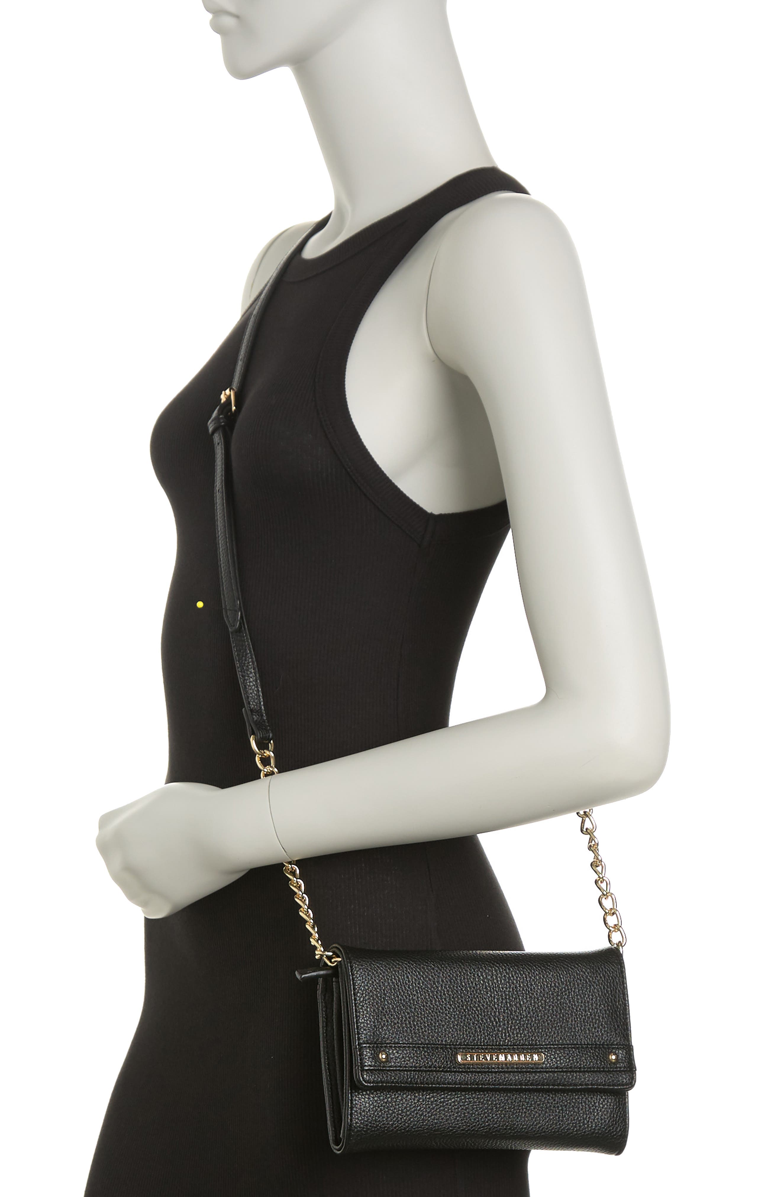 Steve Madden Clark Core Chain Crossbody Bag, Alternate, color, 