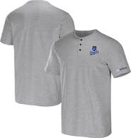 Darius Rucker Collection by Fanatics Men's Darius Rucker Collection by Fanatics Heather Gray Kansas City Royals Henley T-Shirt