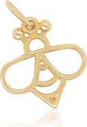 The Lovery Fine Jewelry Mini Gold Bee Charm