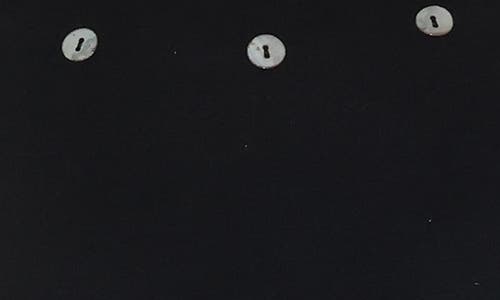 Tiger Mist Marren Button Halter Top In Black