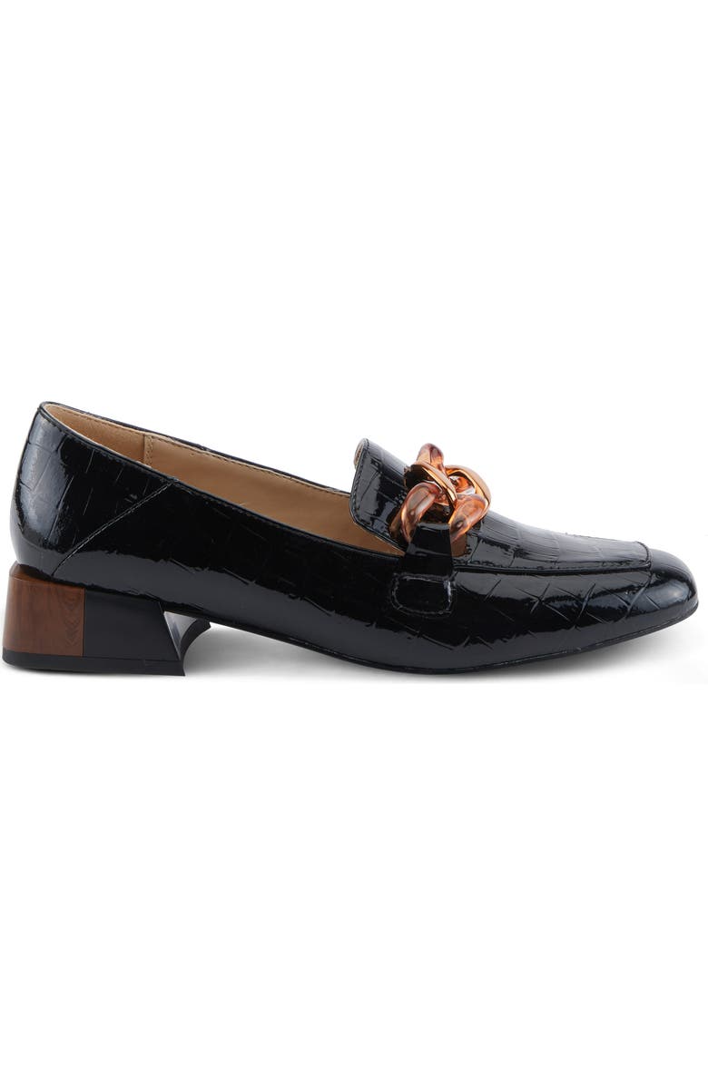 AZURA BY SPRING STEP Baldwin Loafer Pump, Alternate, color, Black Patent