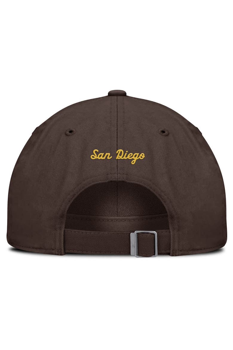 Men's Nike Brown San Diego Padres Club Adjustable Hat, Alternate, color, Brown