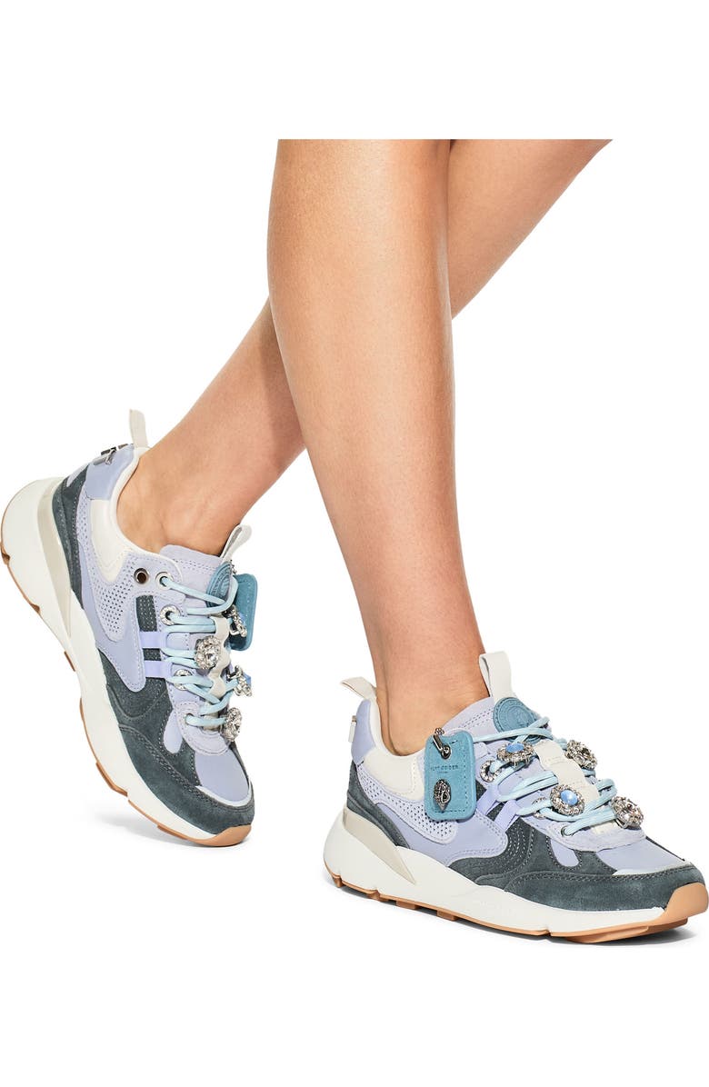 Kurt Geiger London Kurt Chunky Sole Sneaker, Alternate, color, Light/ Pastel Purple