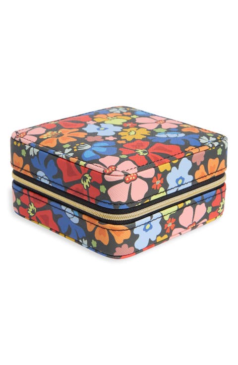 Square Zip Jewelry Box