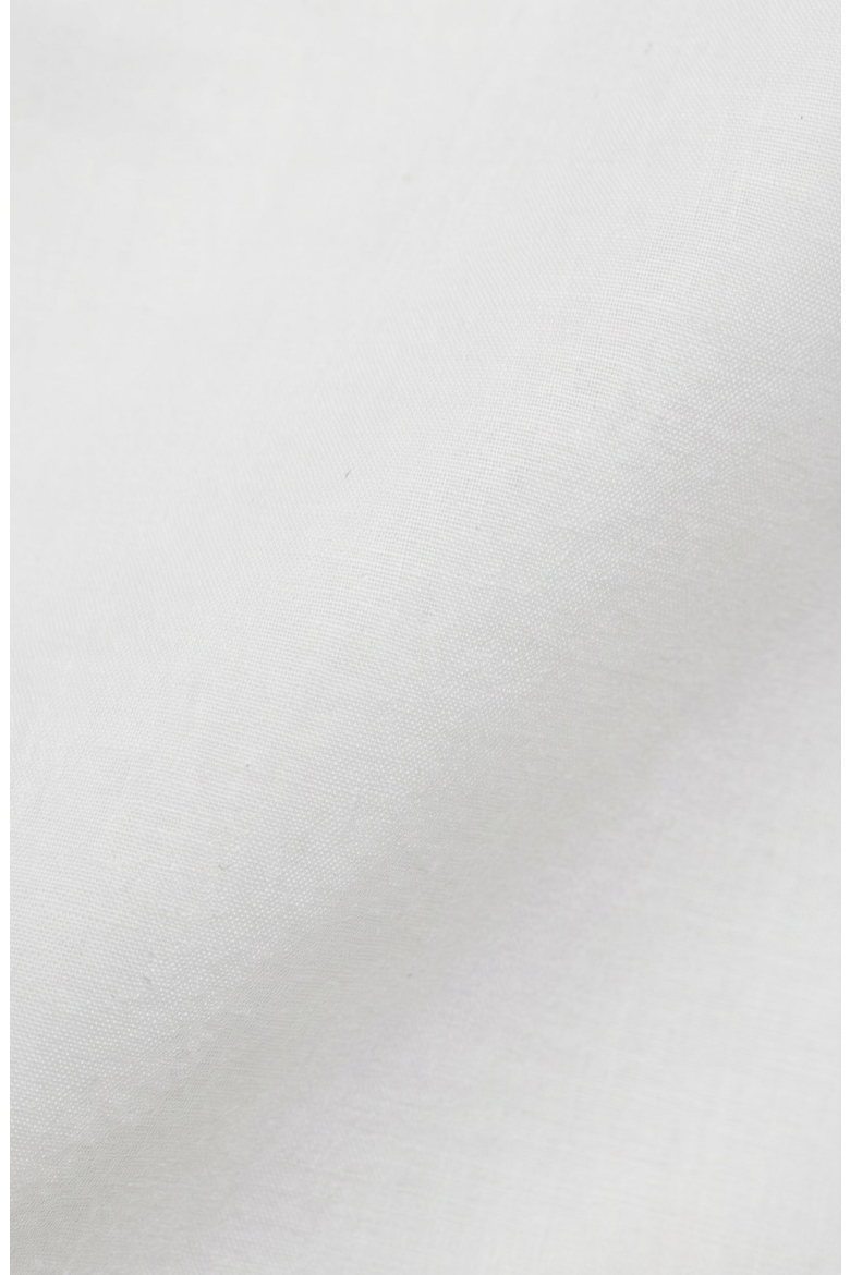 Long Sleeve Cropped Elastic Hem Blouse, Alternate, color, White