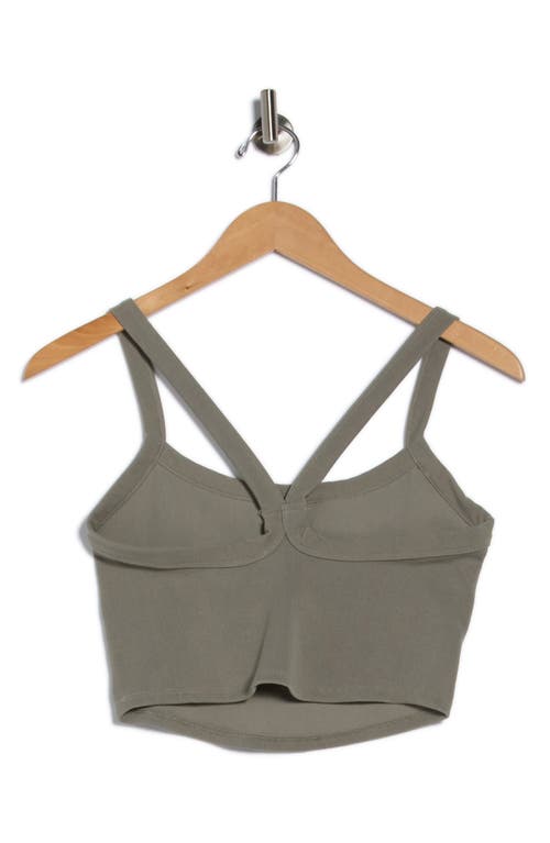 Free People Fp Movement All Clear Rib Crop Camisole In Green