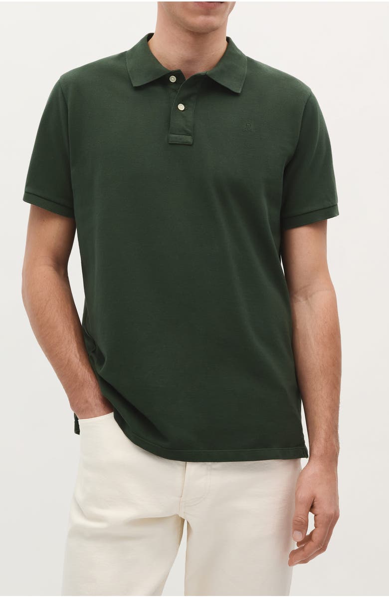 Scalpers Basic Polo, Main, color, Dark Khaki