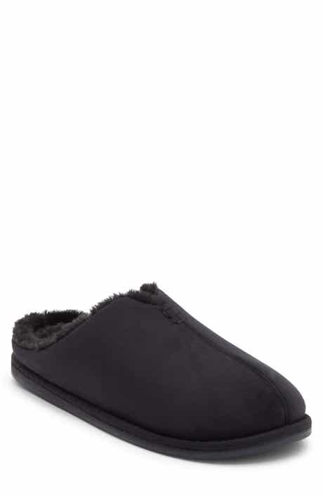 NORDSTROM RACK Hudson Faux Shearling Scuff Slipper