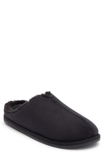 Nordstrom Rack Hudson Faux Shearling Scuff Slipper In Multi