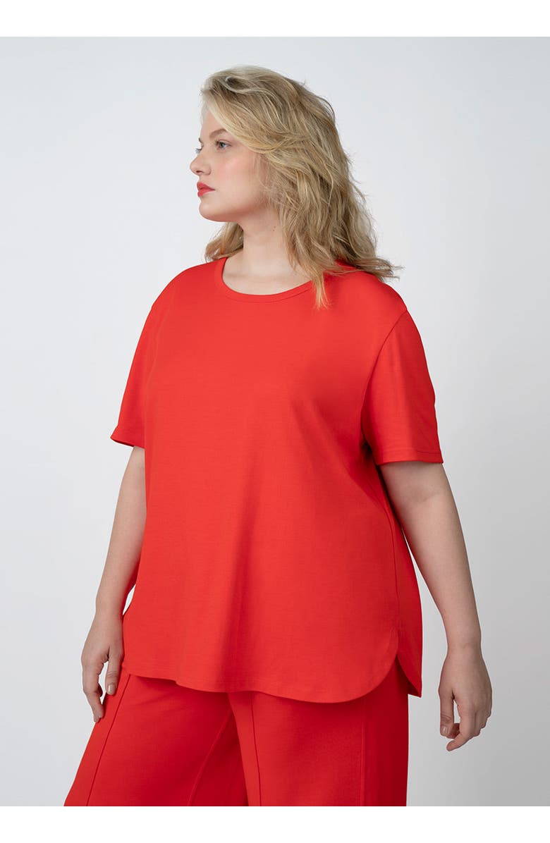 SEE ROSE GO CoolROSE Luxe Oversized Tee Plus Size, Alternate, color, 