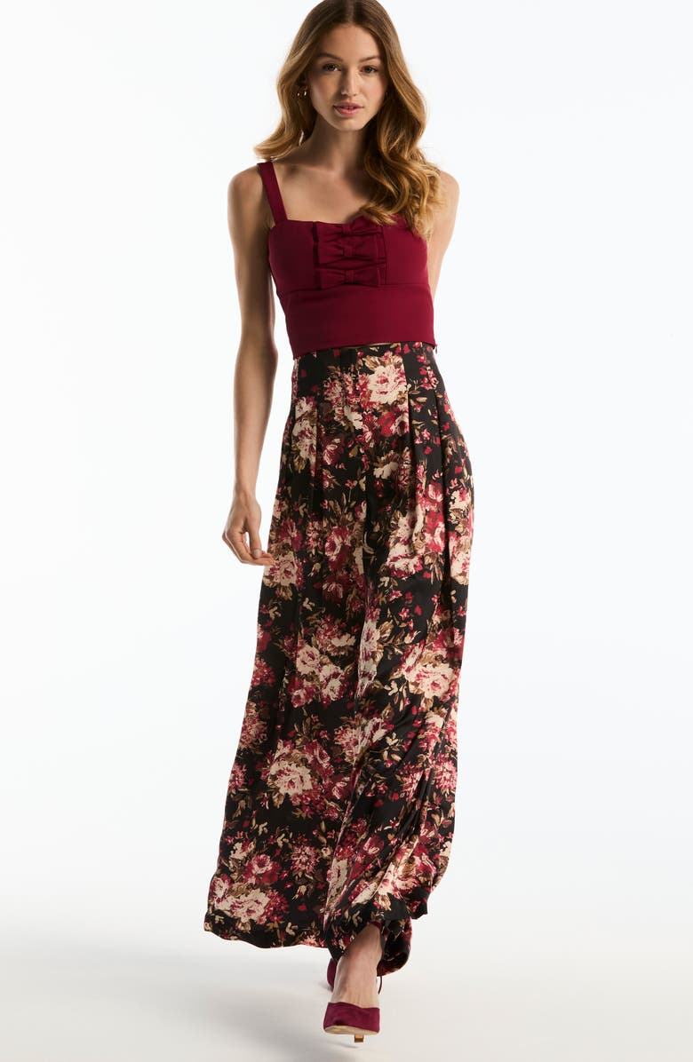 Laundry by Shelli Segal Pleated Wide Leg Trousers, Alternate, color, Black