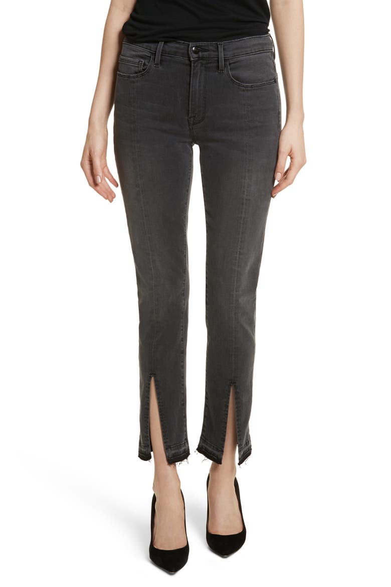 Le Nouveau Straight Split Hem Skinny Jeans video