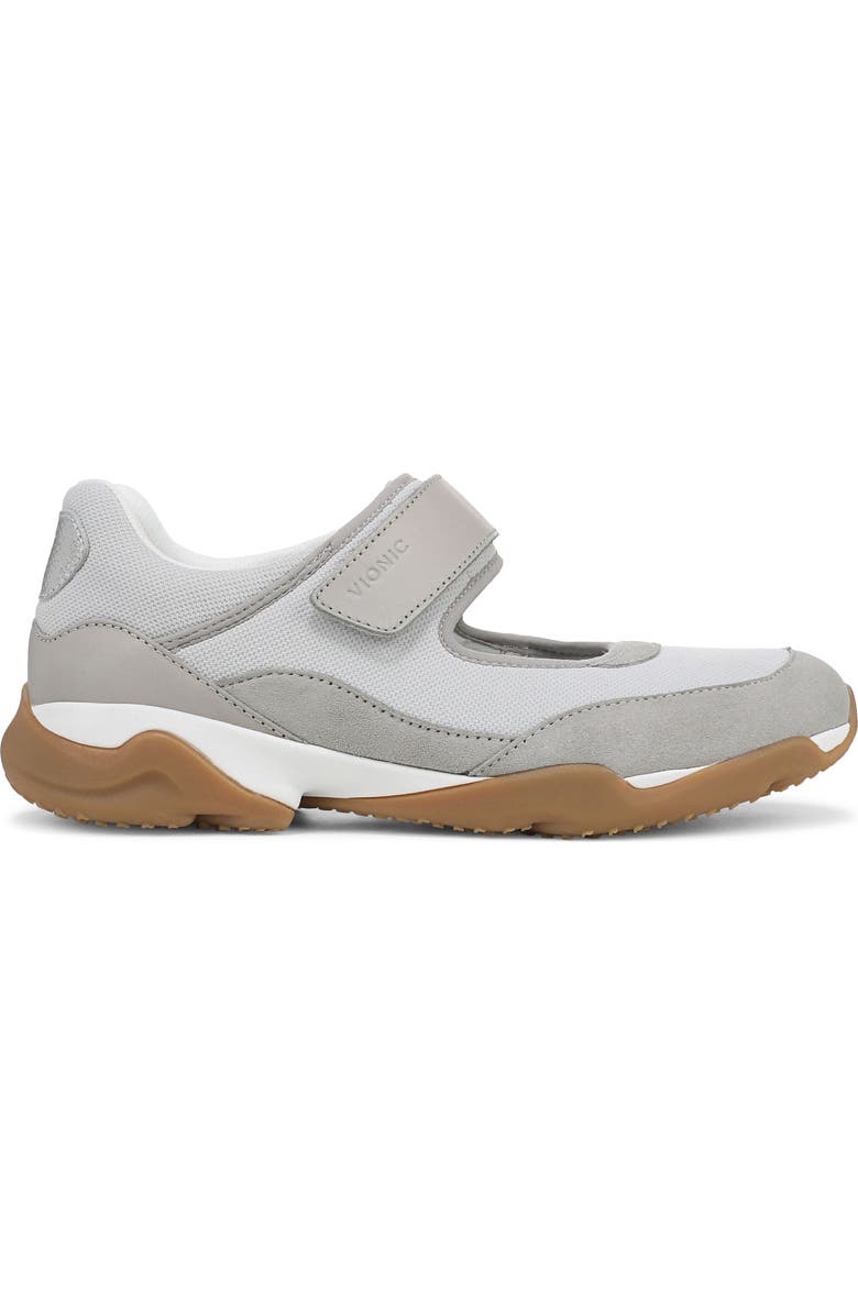 Vionic Walk Slim Giselle Mary Jane Sneaker, Alternate, color, Vapor Grey