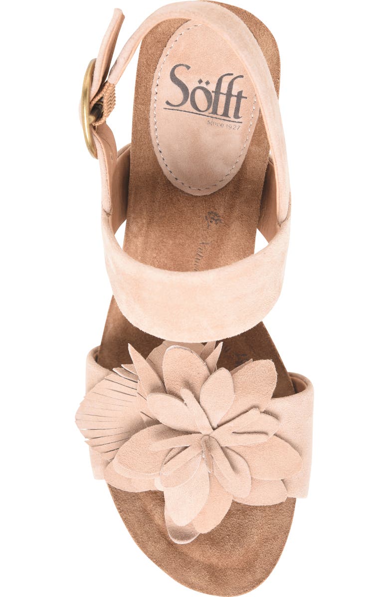 Söfft Cali Wedge Sandal, Alternate, color,