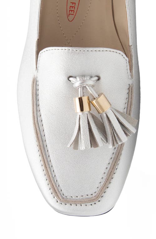 Amalfi By Rangoni Gazza Tassel Loafer In Moon Etoile