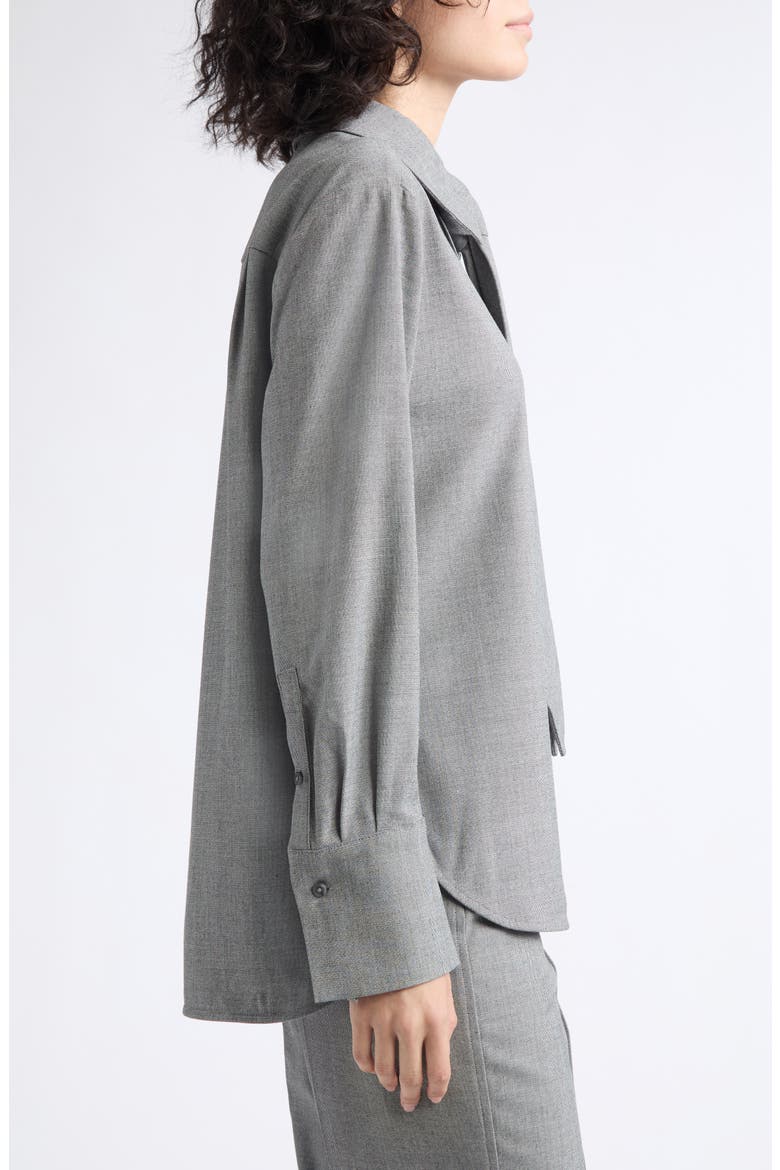 Rosario Tie Shirt, Alternate, color, GREY
