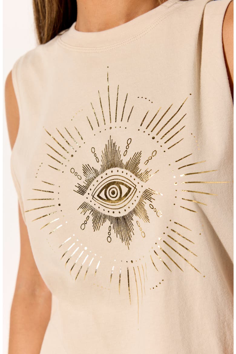 Inner Gaze Vibe Tank, Alternate, color, BEACHWOOD