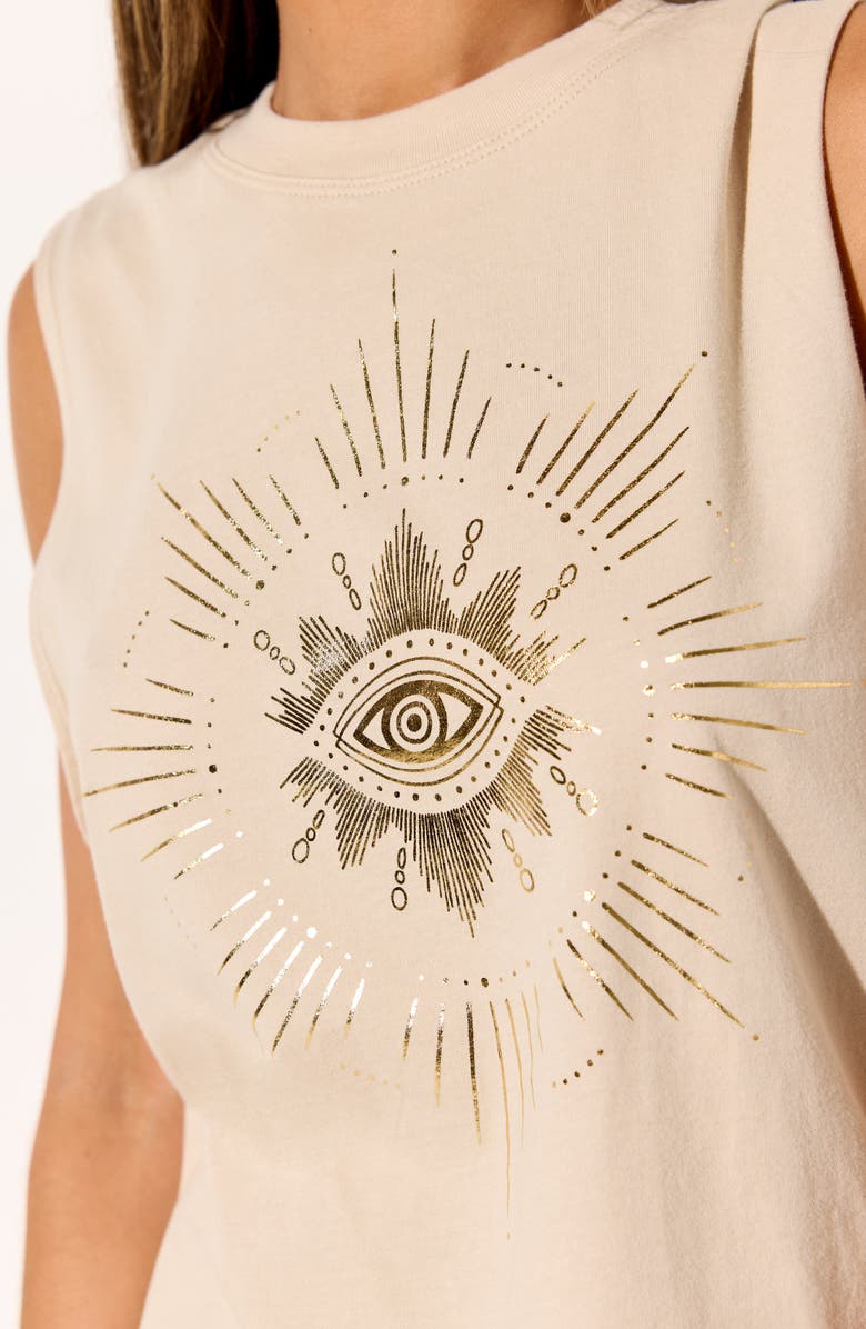 Spiritual Gangster Inner Gaze Vibe Tank, Alternate, color, Beachwood