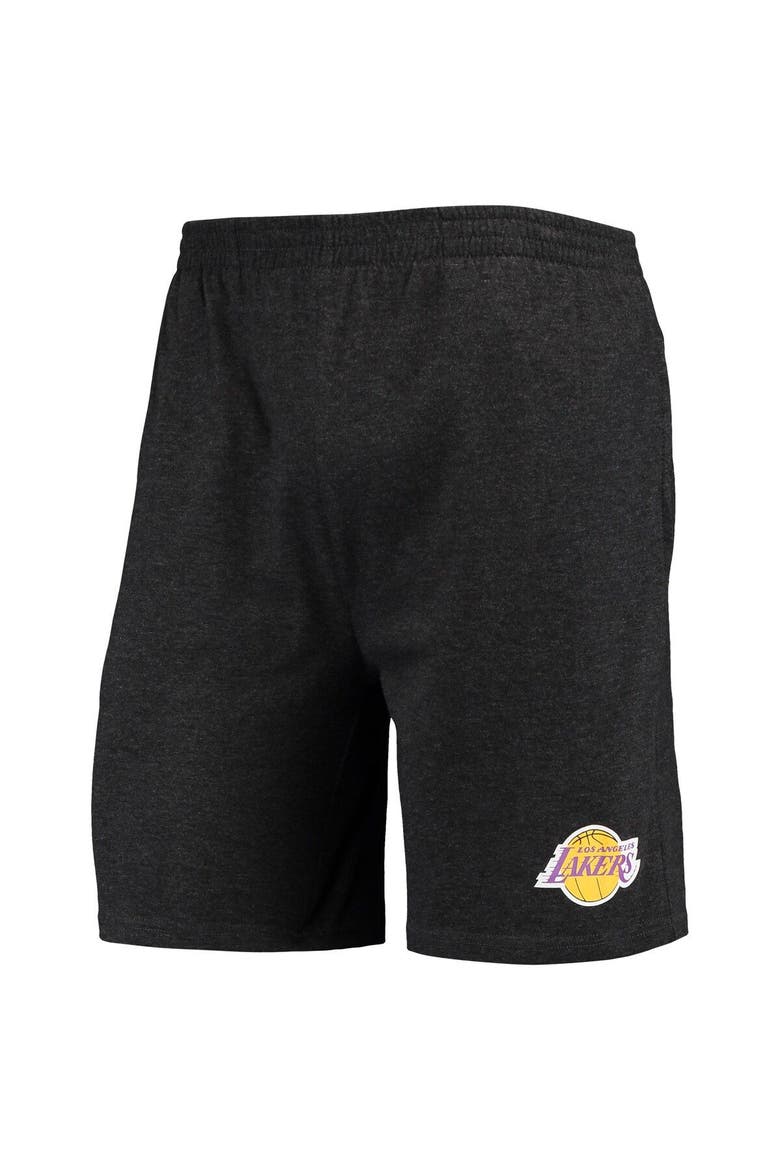 Men's Concepts Sport Black/Purple Los Angeles Lakers T-Shirt & Shorts Sleep Set, Alternate, color, Black