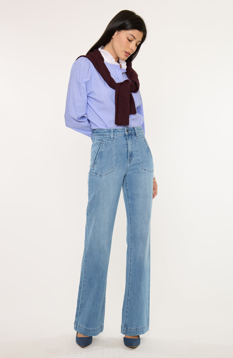 Prima High Rise Flare Jeans