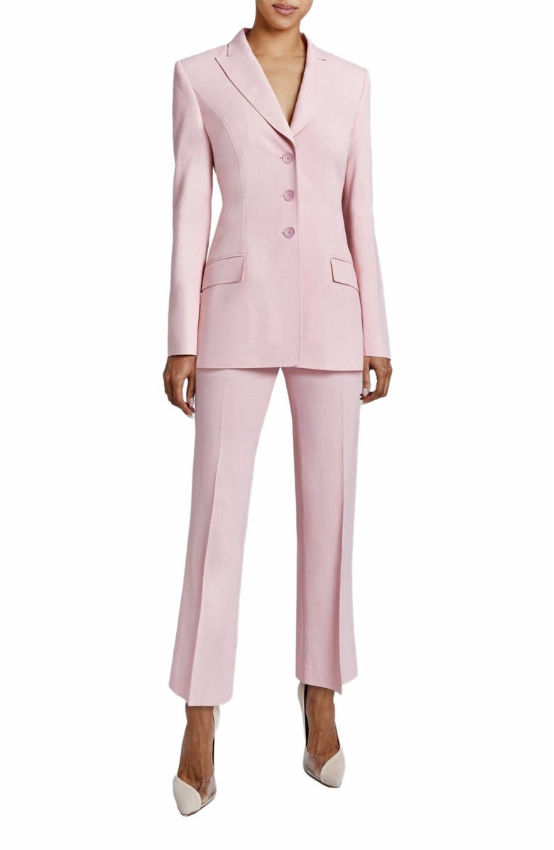 Santorelli FREYA Twill Jacket in Crepe Weft Stretch, Alternate, color, 