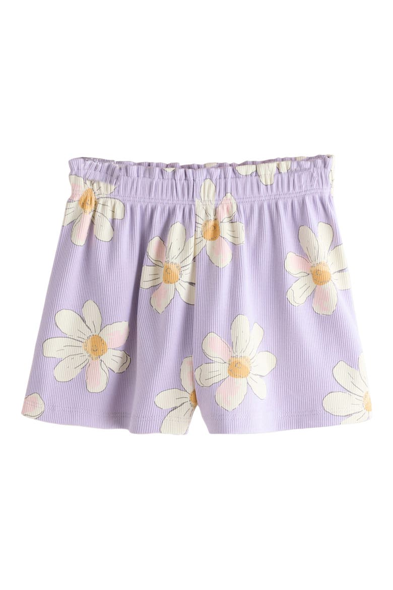 5-Pack Stretch Cotton Frill Hem Shorts, Alternate, color, NEUTRAL