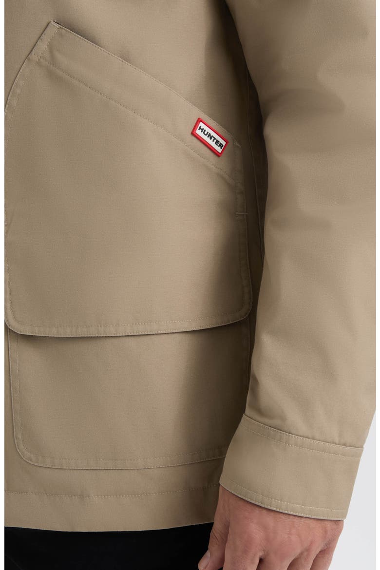 Water Repellent Canvas Barn Jacket, Alternate, color, TEAK