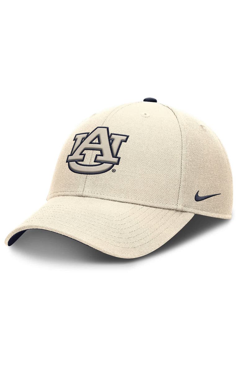 Nike Men's Nike Natural Auburn Tigers Rise Primetime Dri-FIT Trucker Adjustable Hat, Main, color, Natural