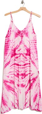 BOHO ME Tie Dye Cover-Up Dress