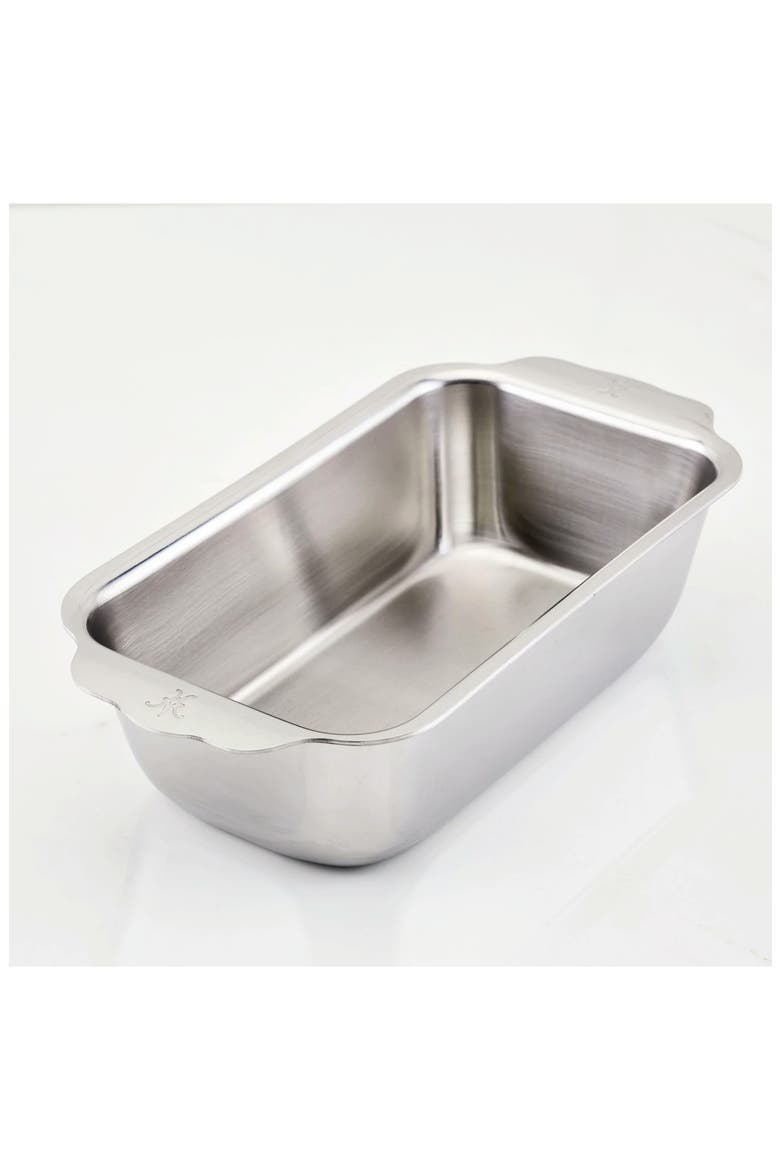 OvenBond Tri-Ply Clad 9" x 5" Loaf Pan, Alternate, color, SILVER