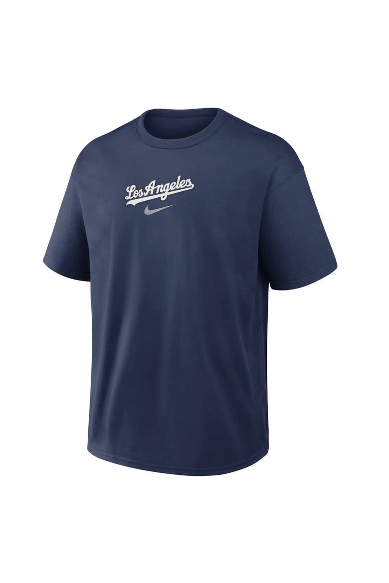 Men's Nike  Navy Los Angeles Dodgers City Name Max 90 T-Shirt, Alternate, color, Navy