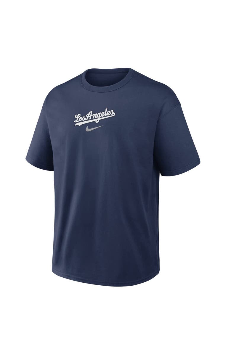Nike Men's Nike  Navy Los Angeles Dodgers City Name Max 90 T-Shirt, Alternate, color, Navy