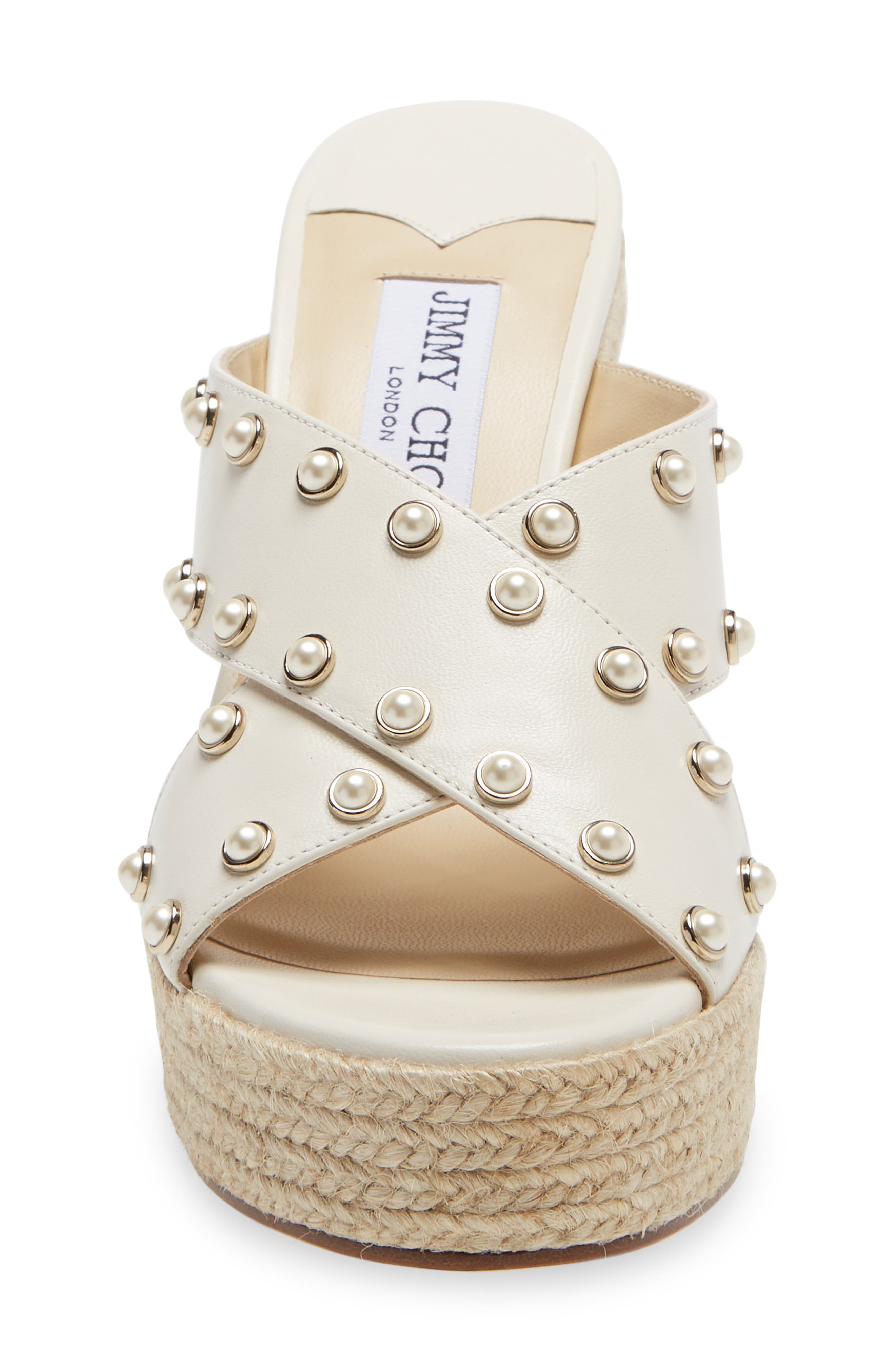 Jimmy Choo Dovina Espadrille Platform Wedge, Alternate, color, 