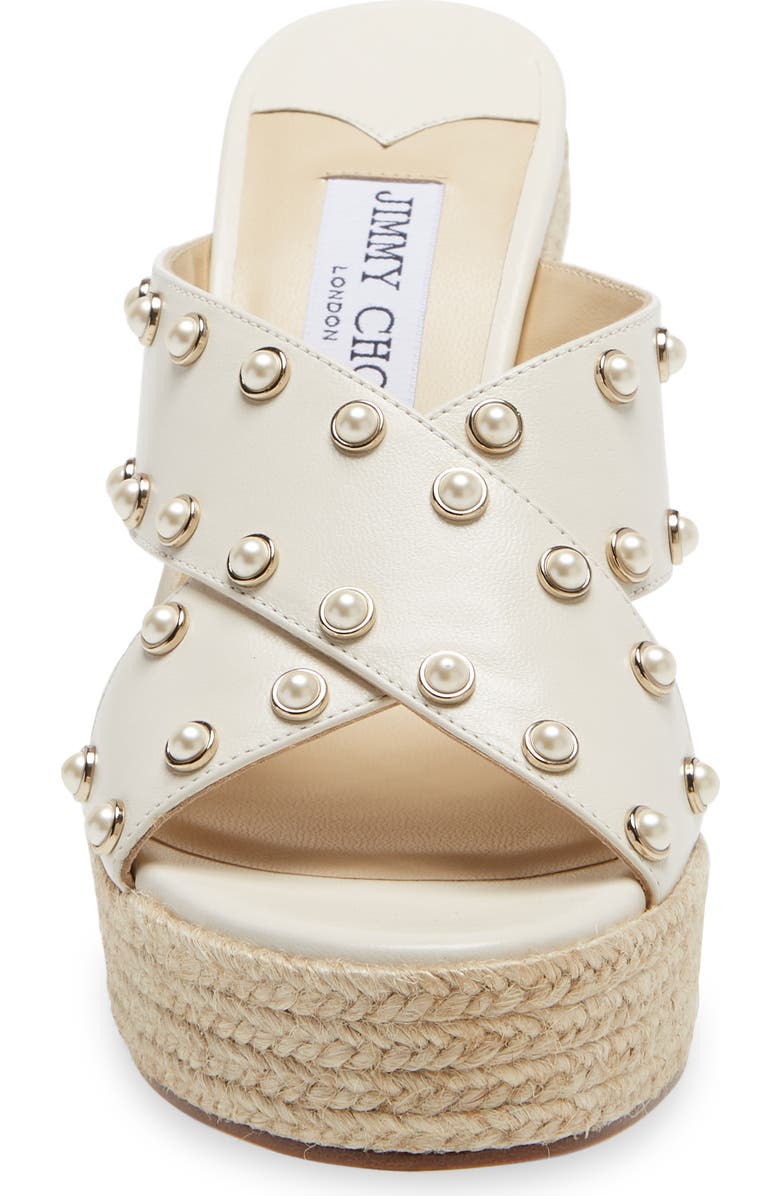 Jimmy Choo Dovina Espadrille Platform Wedge, Alternate, color,